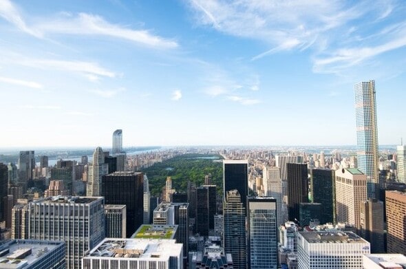 Manhattan vista de cima